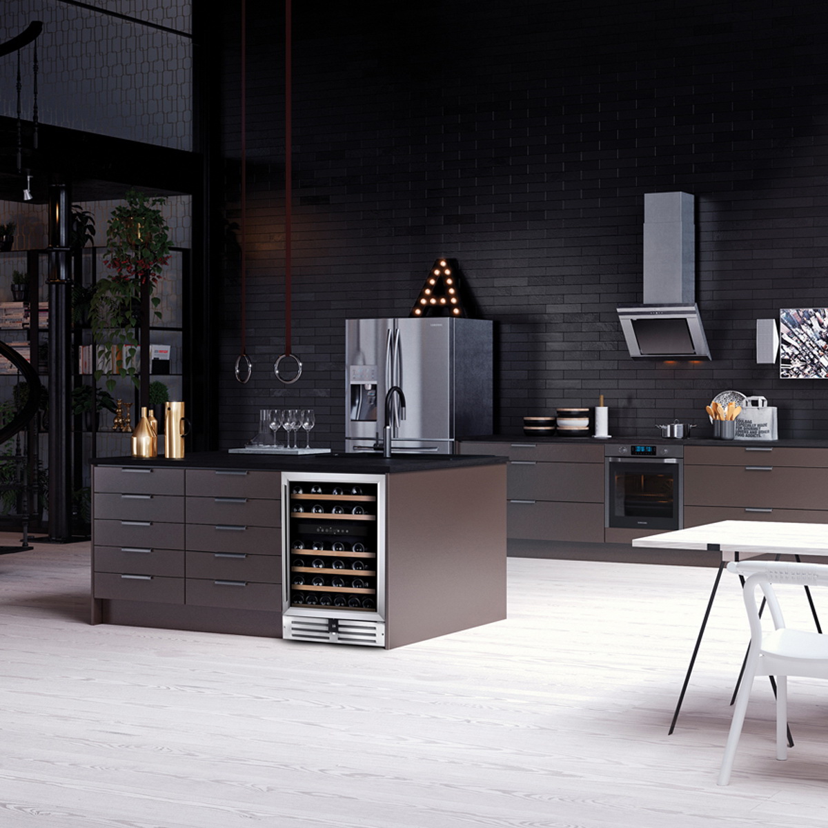 Винный шкаф Temptech Premium VWCR46DS