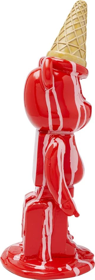 Фигурка KARE Deko Figur Gelato Bear Rot 54806