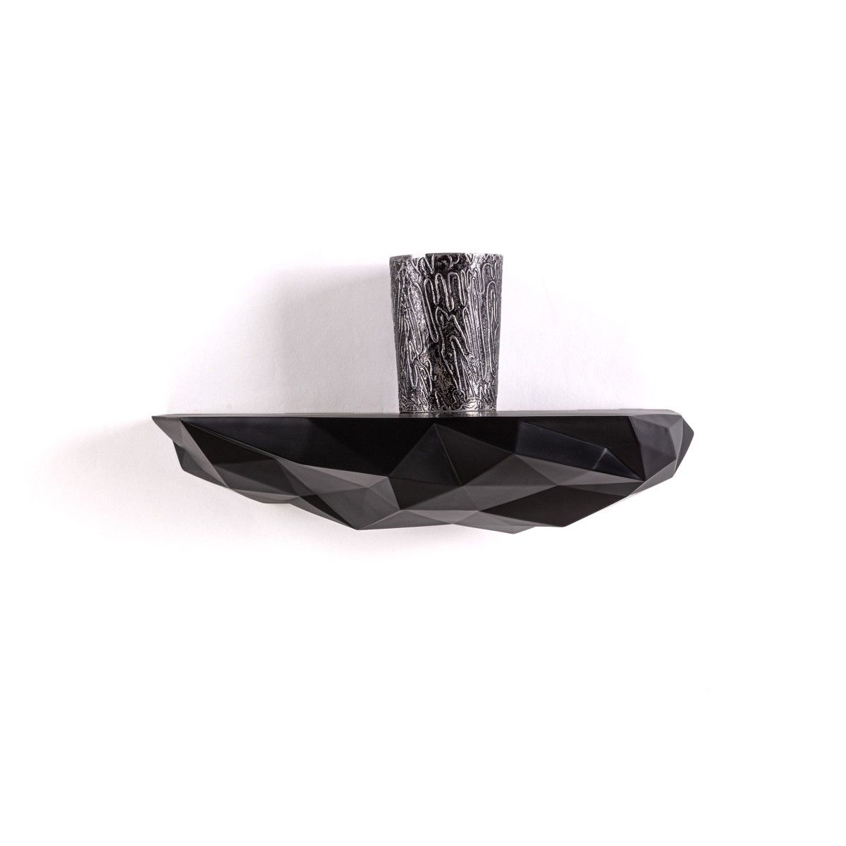 Полка Seletti Space Rocks Shelf Medium Black 11017
