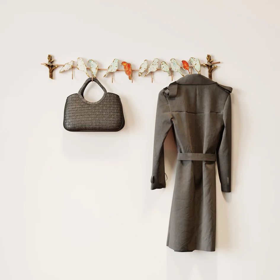 Вешалка KARE Wandgarderobe Bird Party 82164