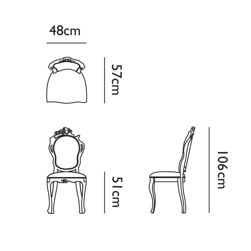 Обеденный стул Moooi Smoke Dining Chair MOSMKEDB