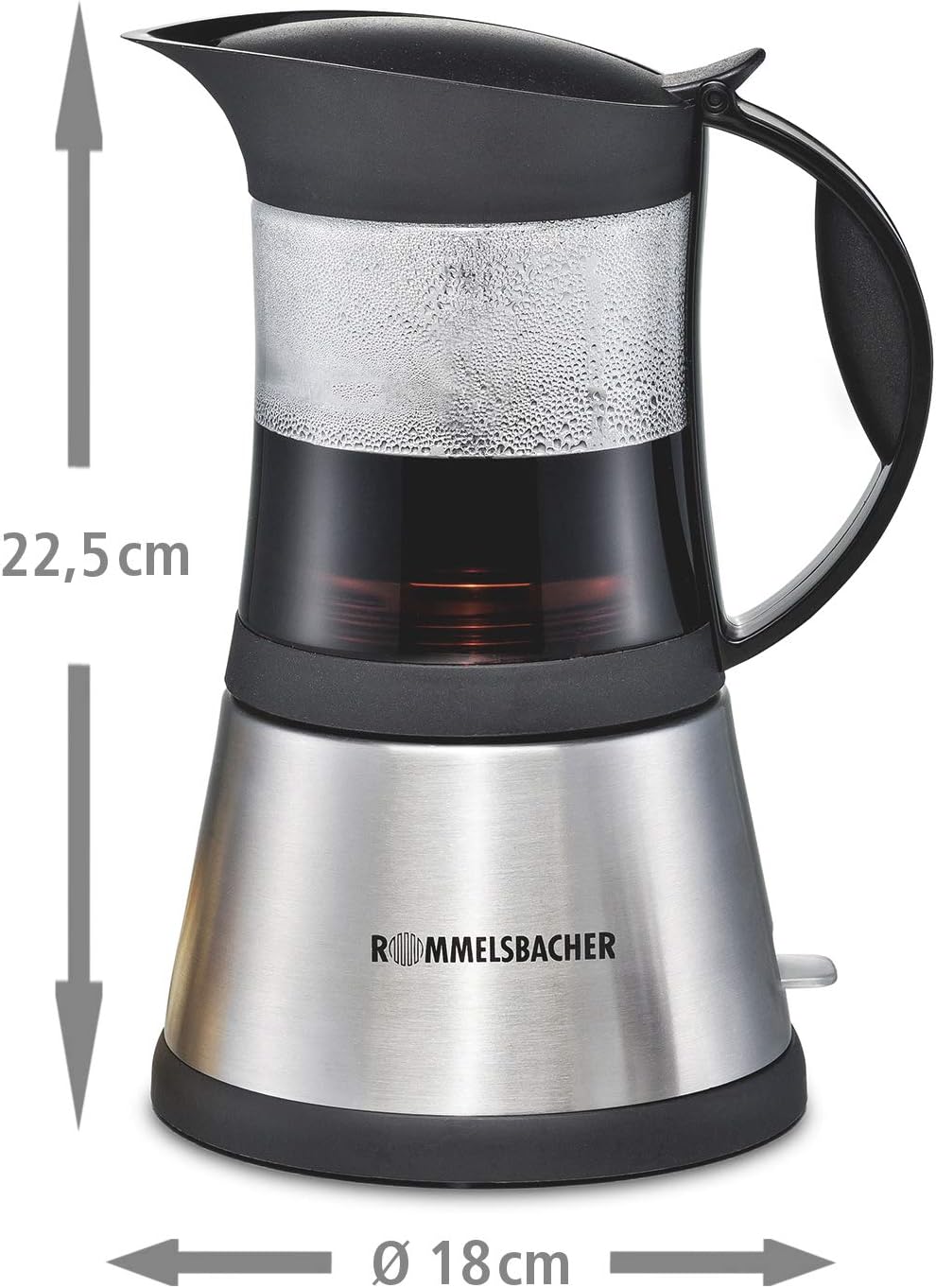Кофеварка гейзерная Rommelsbacher EKO 376/G