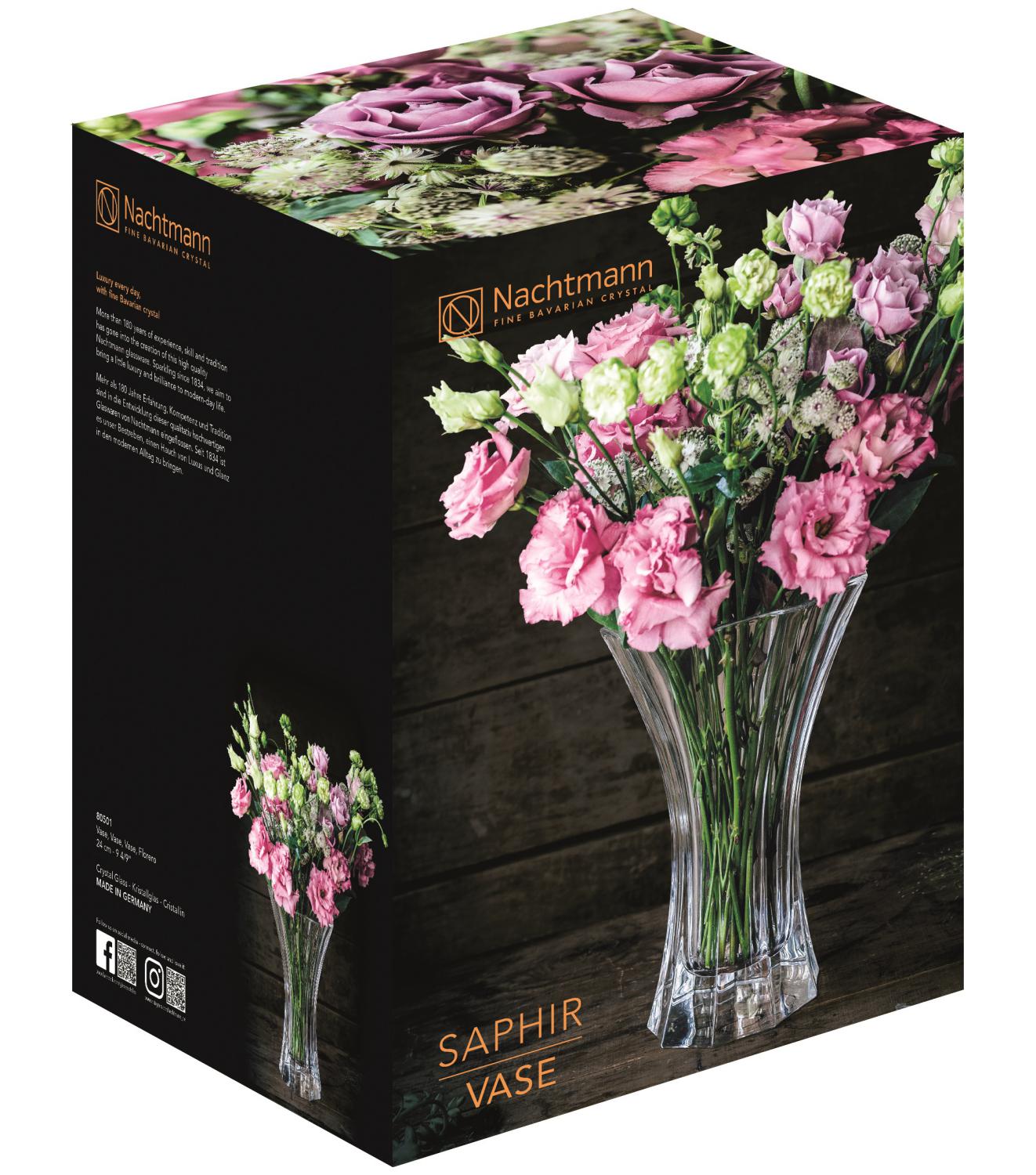 Ваза Nachtmann Saphir Vase 80501