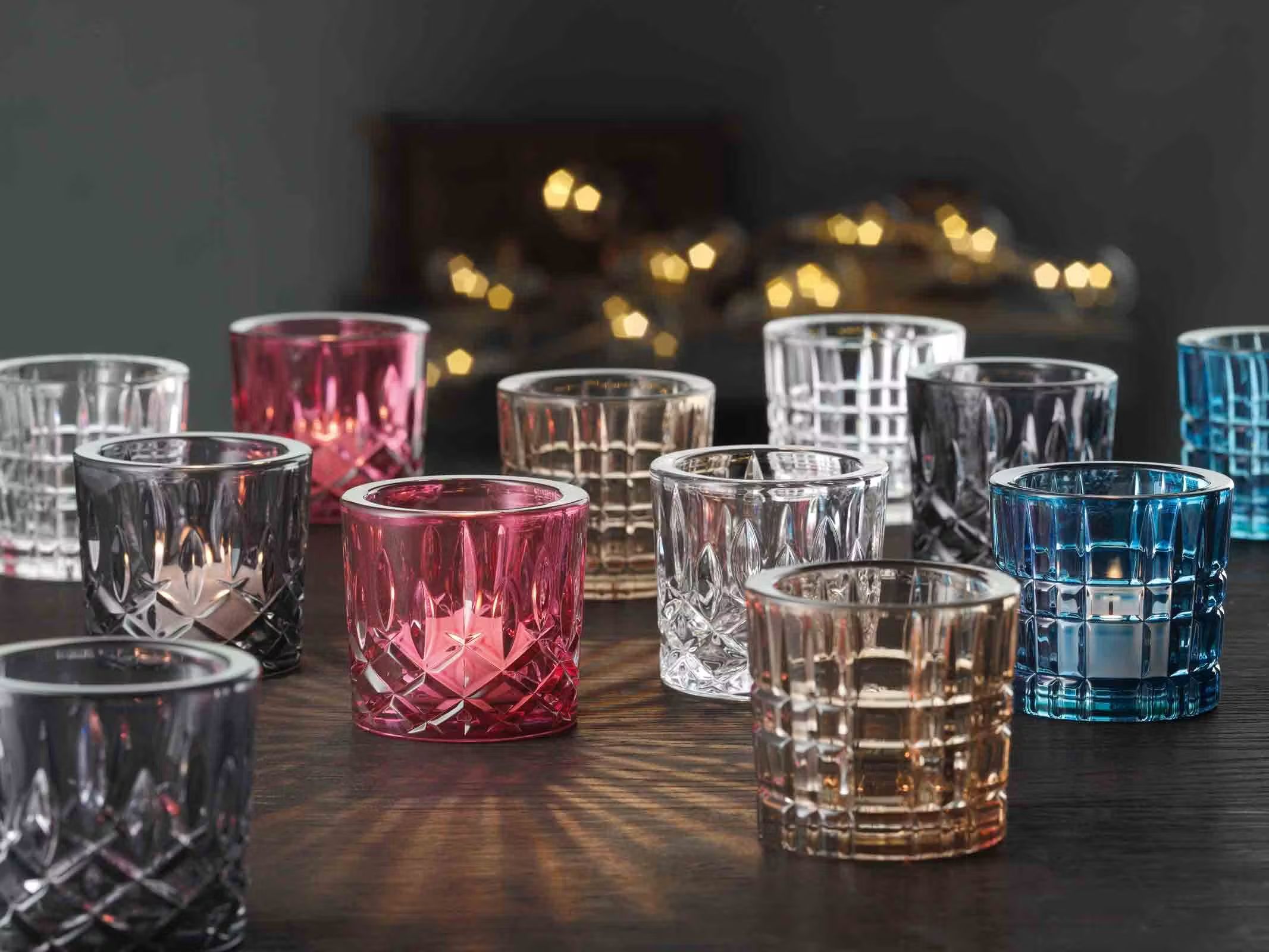 2 подсвечника Nachtmann Square Votive Clear 104954