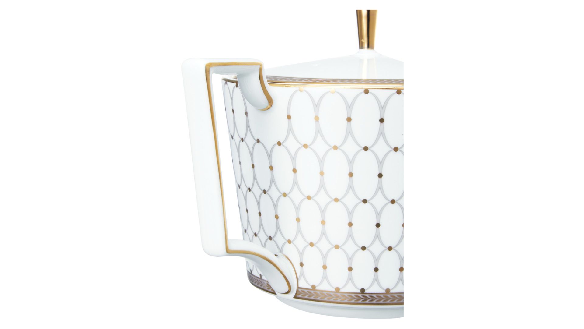 Чайник заварочный Wedgwood Renaissance Grey Teapot 1065316