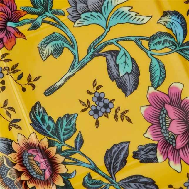 Блюдо квадратное Wedgwood Wonderlust Yellow Tonquin Tray 40023909