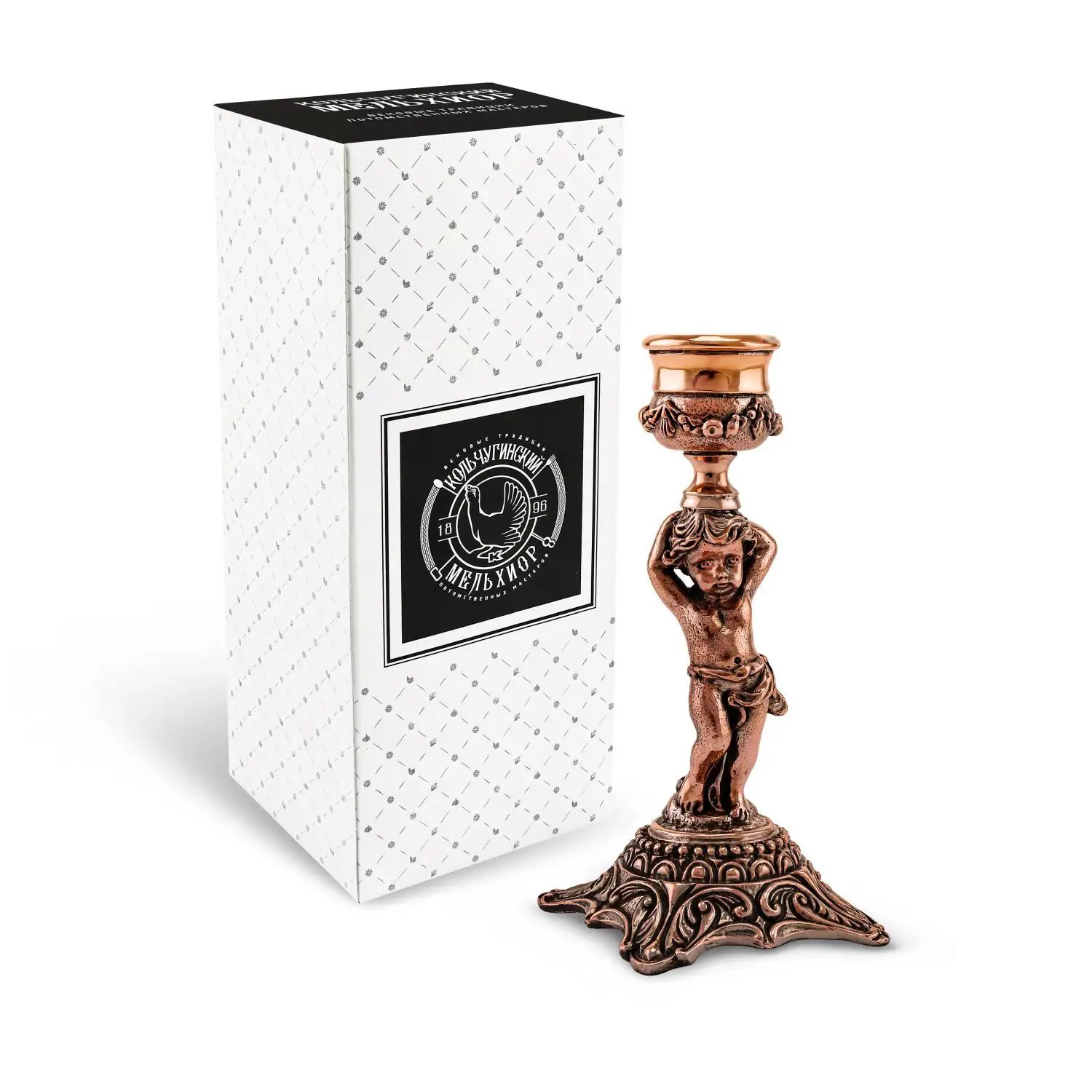 Подсвечник Кольчугинский Мельхиор KM108488