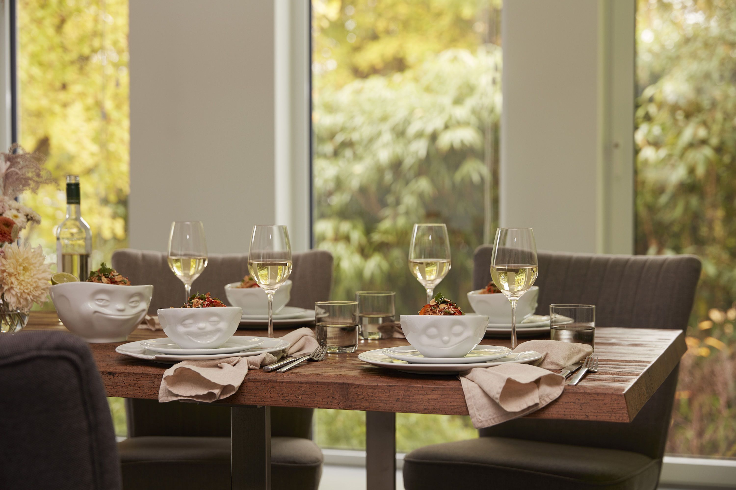 Салатник Tassen Bowl Grinning white 02.21.01