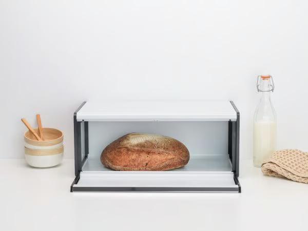Хлебница Brabantia Fall Front Bread Bin White 306006