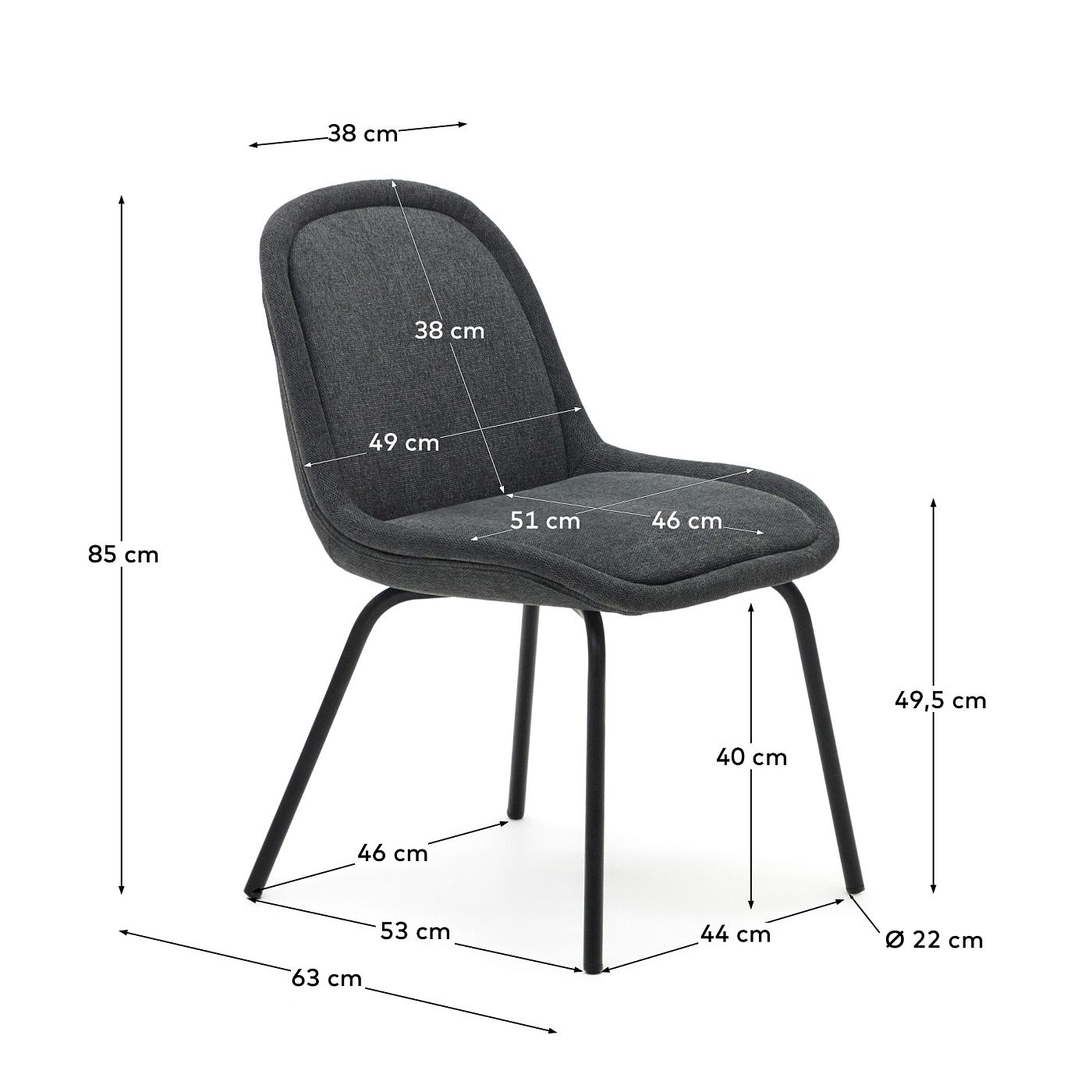 Стул La Forma Aimin Silla LF-172694
