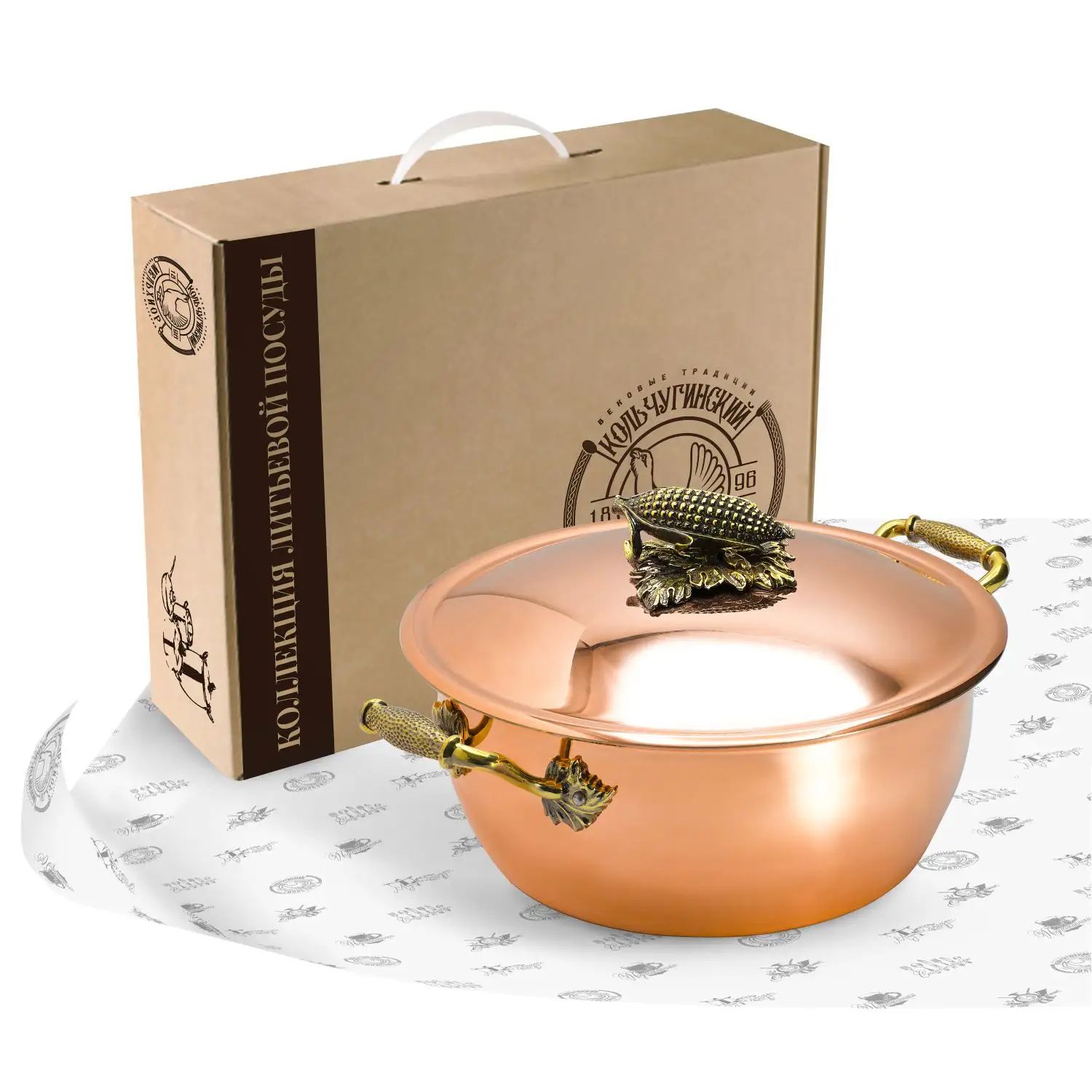 Кастрюля с крышкой Кольчугинский Мельхиор KM111759