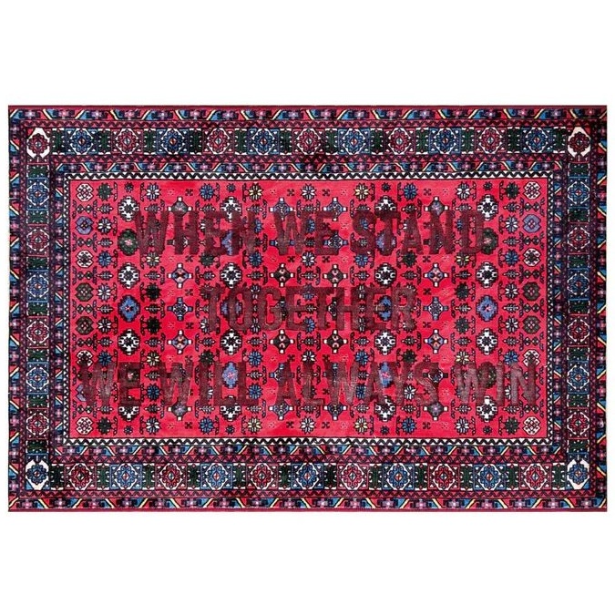 Ковер Seletti Burnt Carpet Always Win 18224