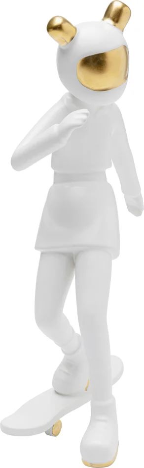 Фигурка KARE Deko Figur Skating Astronaut Wei&szlig; 54370