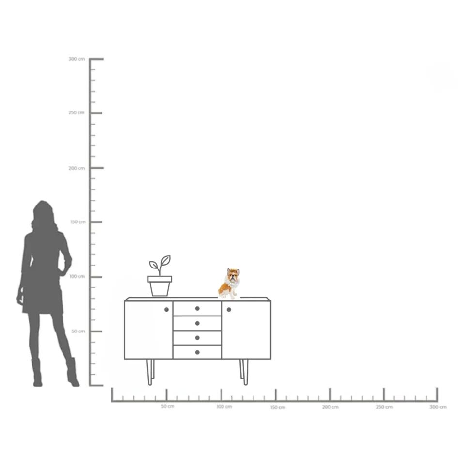 Фигурка KARE Deko Figur King Dog Braun 55069