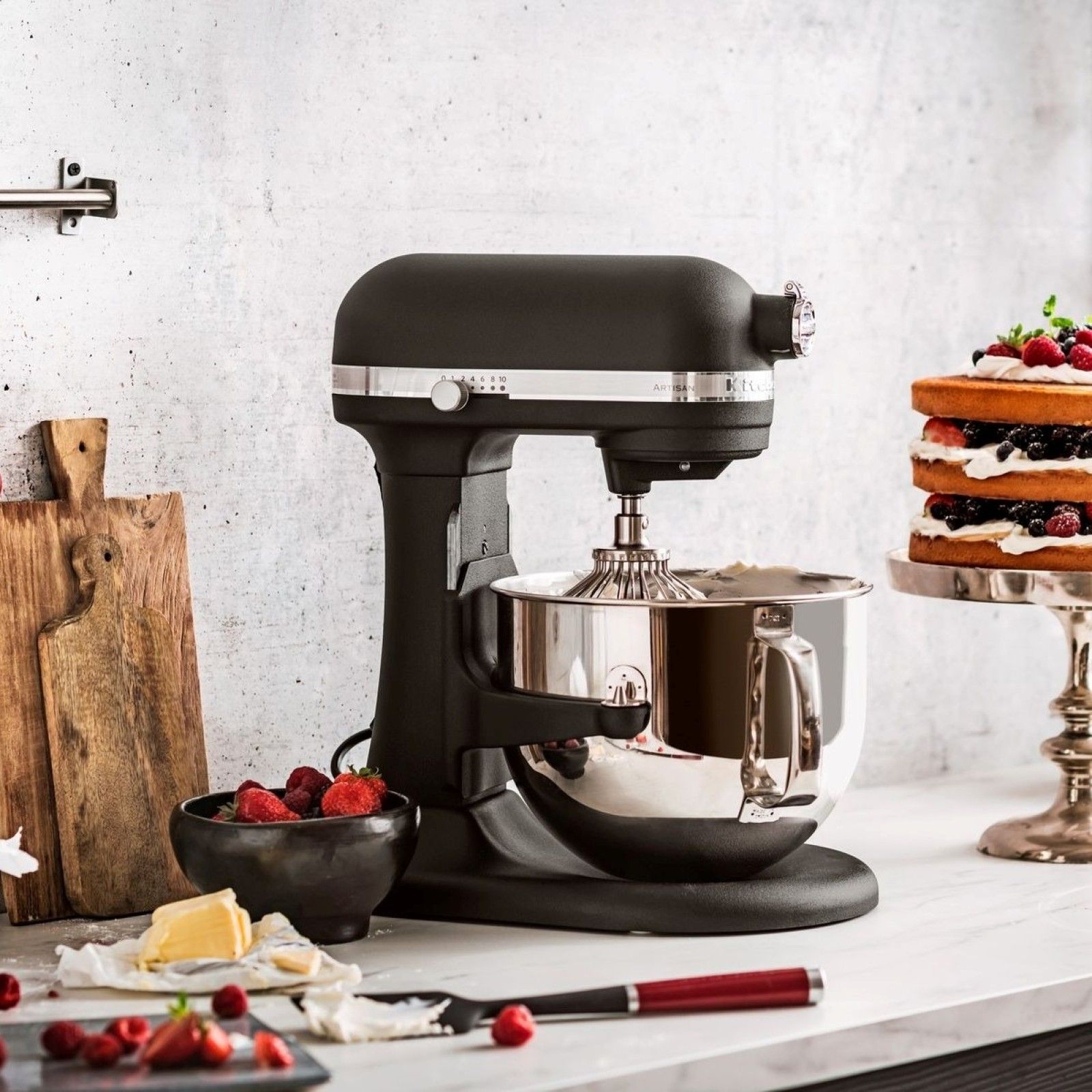 Миксер планетарный KitchenAid Artisan 5KSM70SHXEBK