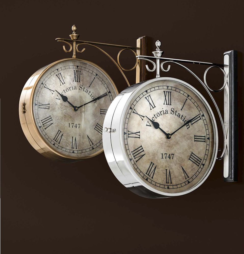 Настенные часы Eichholtz Clock Station 104408