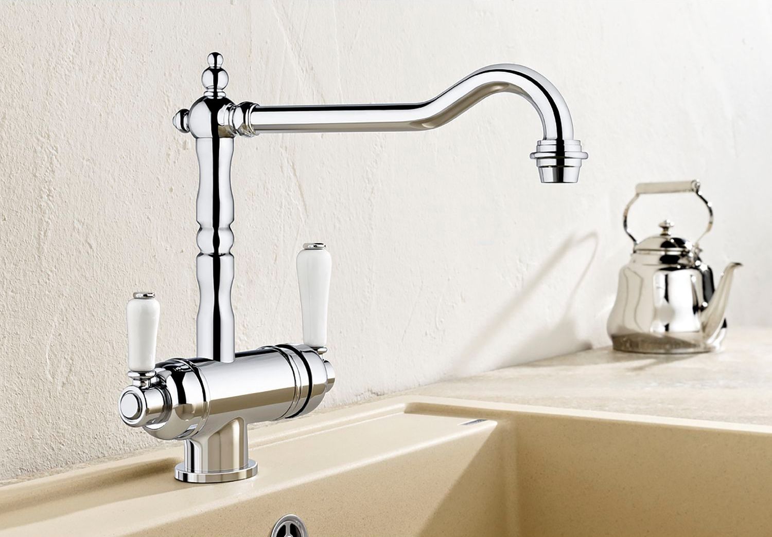 Кухонный смеситель Blanco Sora Galvanic Chrome 524217