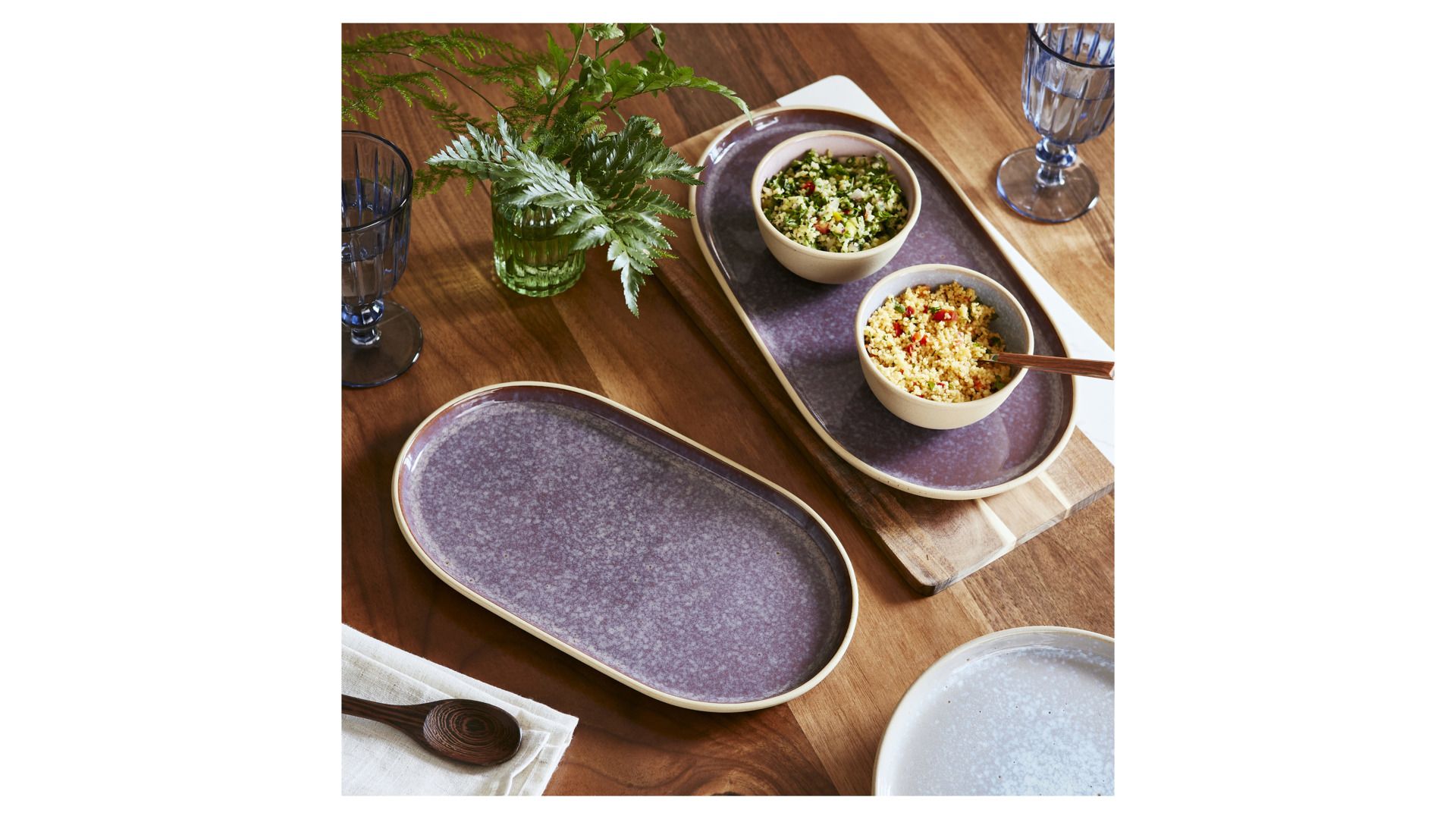 Блюдо овальное Portmeirion Minerals Amethyst MNAM79445-XW