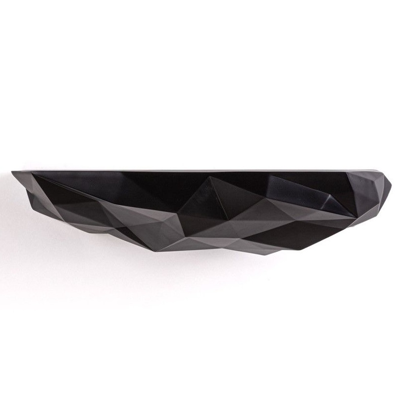 Полка Seletti Space Rocks Shelf Medium Black 11017