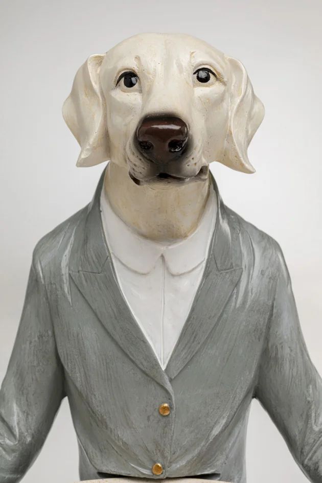 Мелочница KARE Deko Figur Gentleman Dog Tray 56916