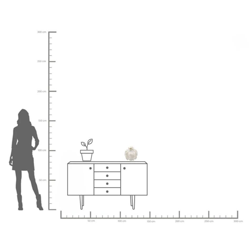 Ваза KARE Vase Viento Weiß 56719