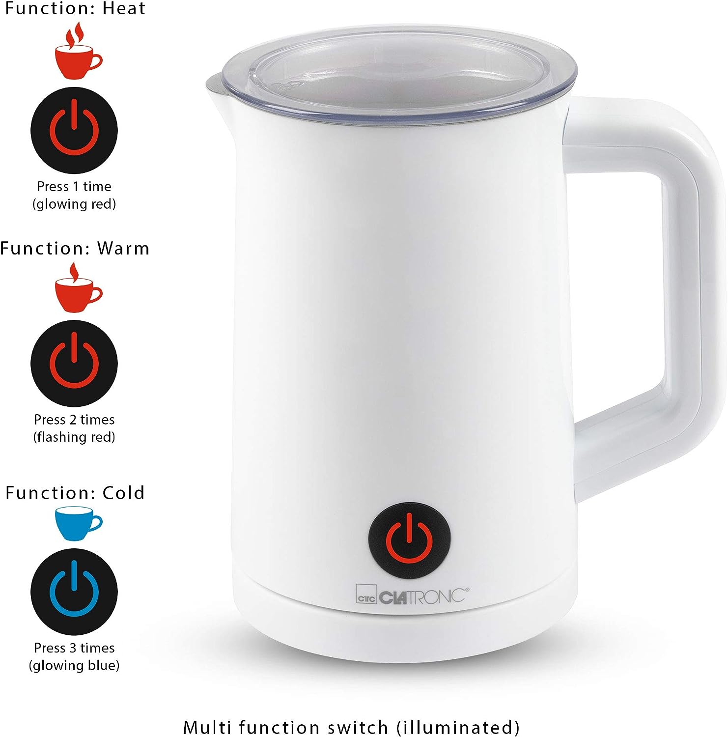 Вспениватель молока Clatronic MS 3693