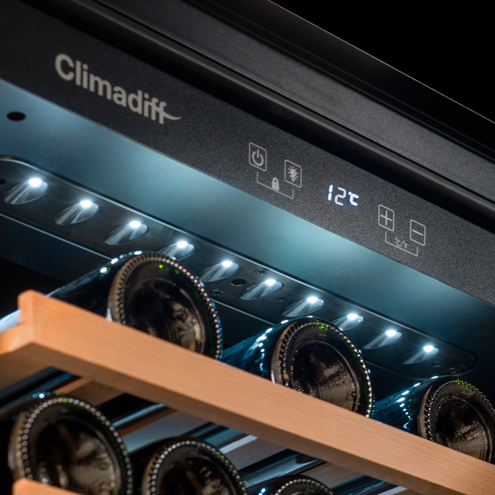 Встраиваемый винный шкаф Climadiff CBI28S1B
