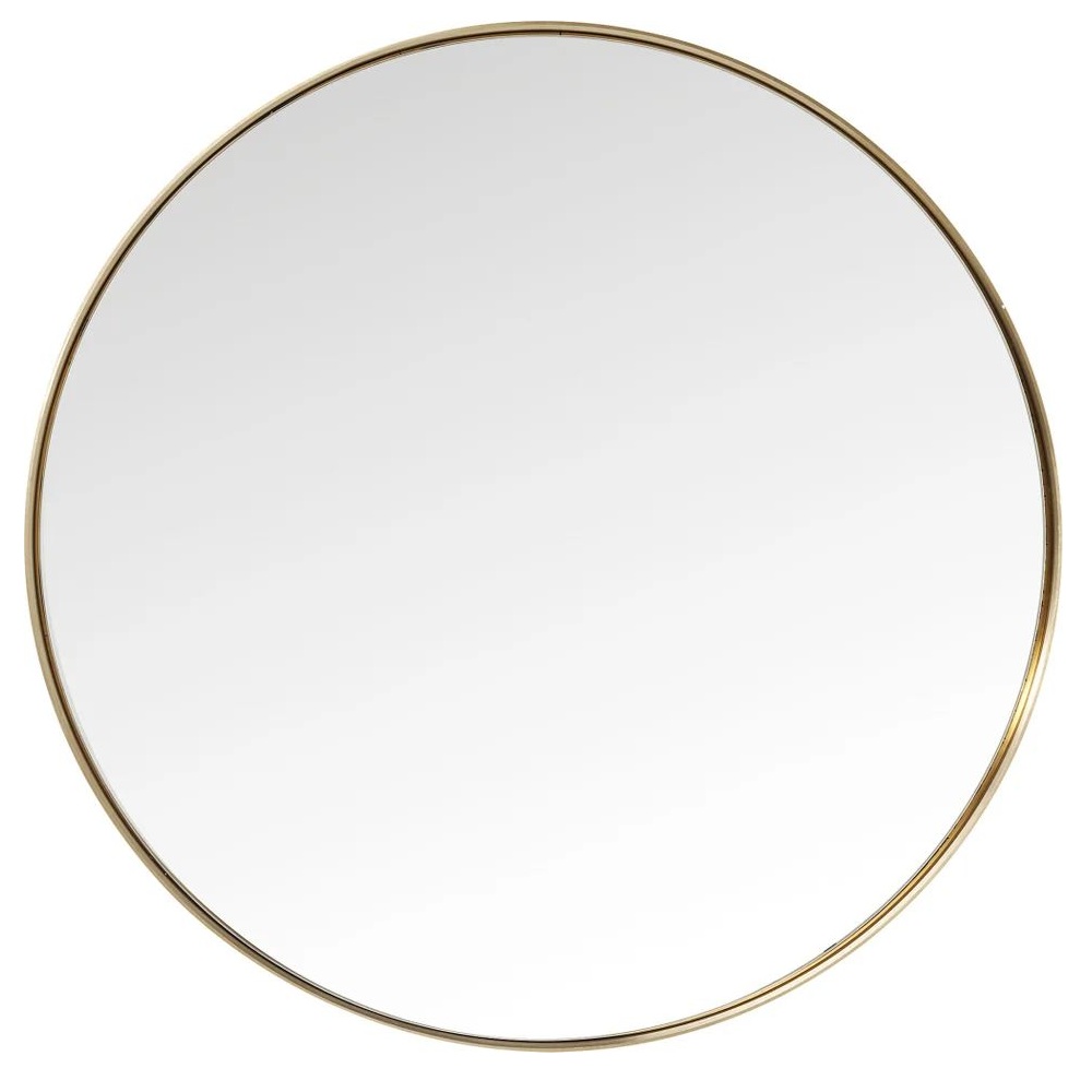 Зеркало KARE Spiegel Curve Brass 85278