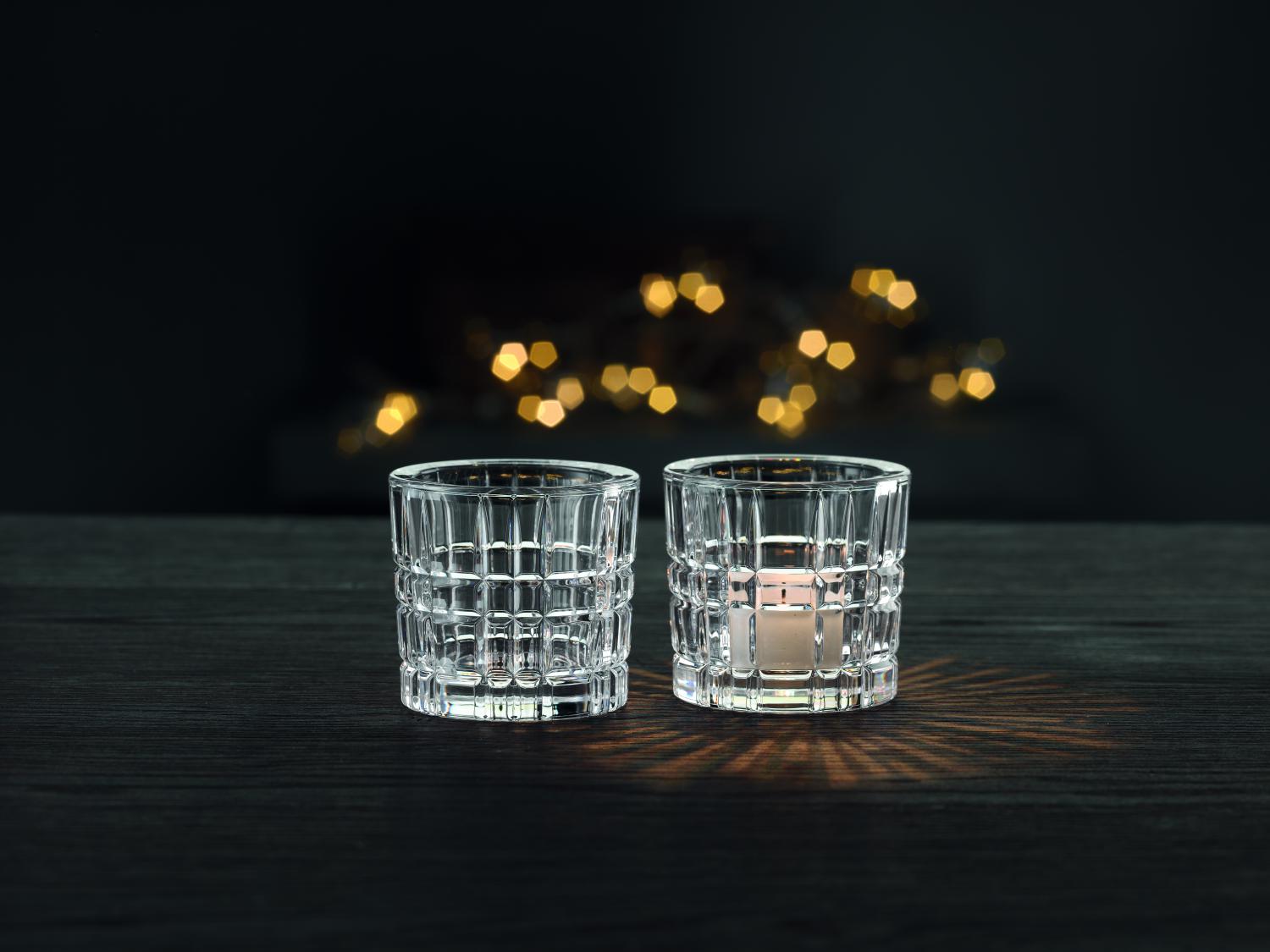 2 подсвечника Nachtmann Square Votive Clear 104954