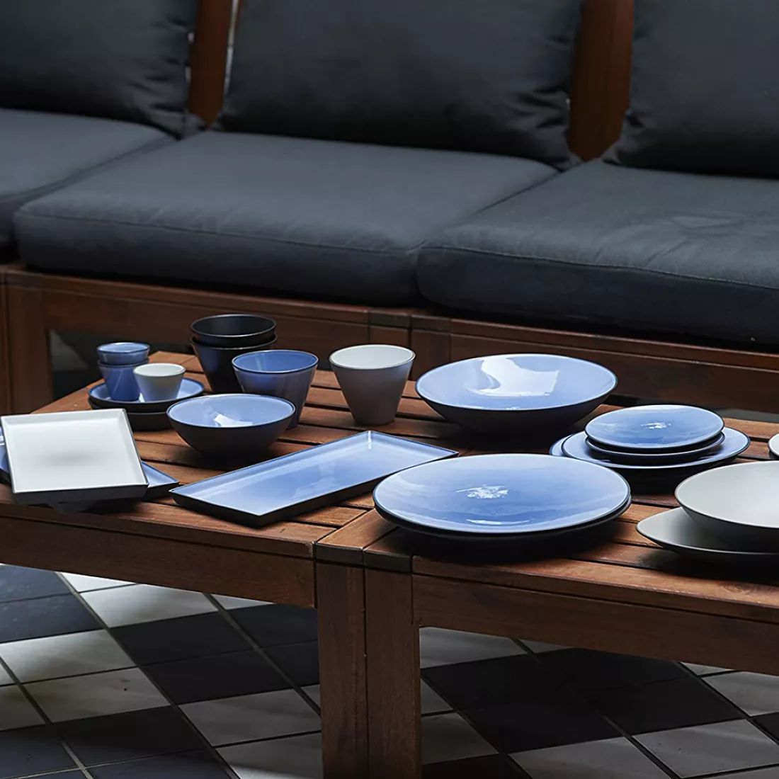 Тарелка пирожковая Revol Equinoxe Blue 649493