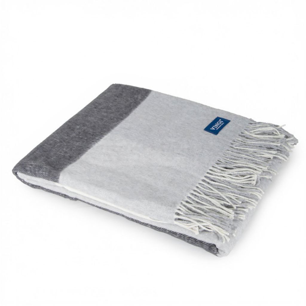 Плед Vingi Ricami Livigno Plaid Grigio VRC/441433