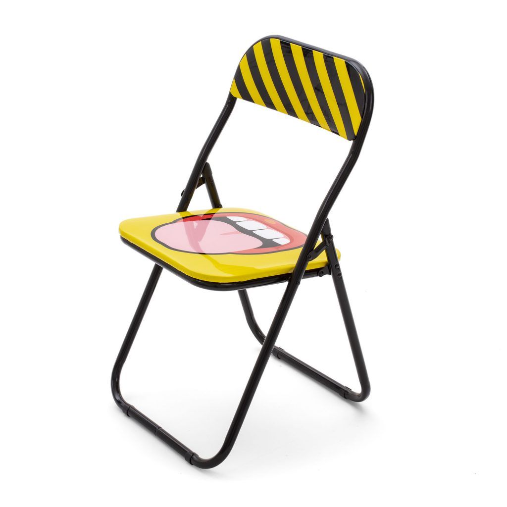 Складной стул Seletti Folding Chair Tongue 18559