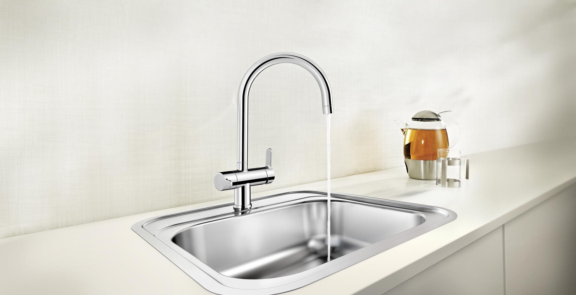 Кухонный смеситель Blanco Trima PVD Steel 525820