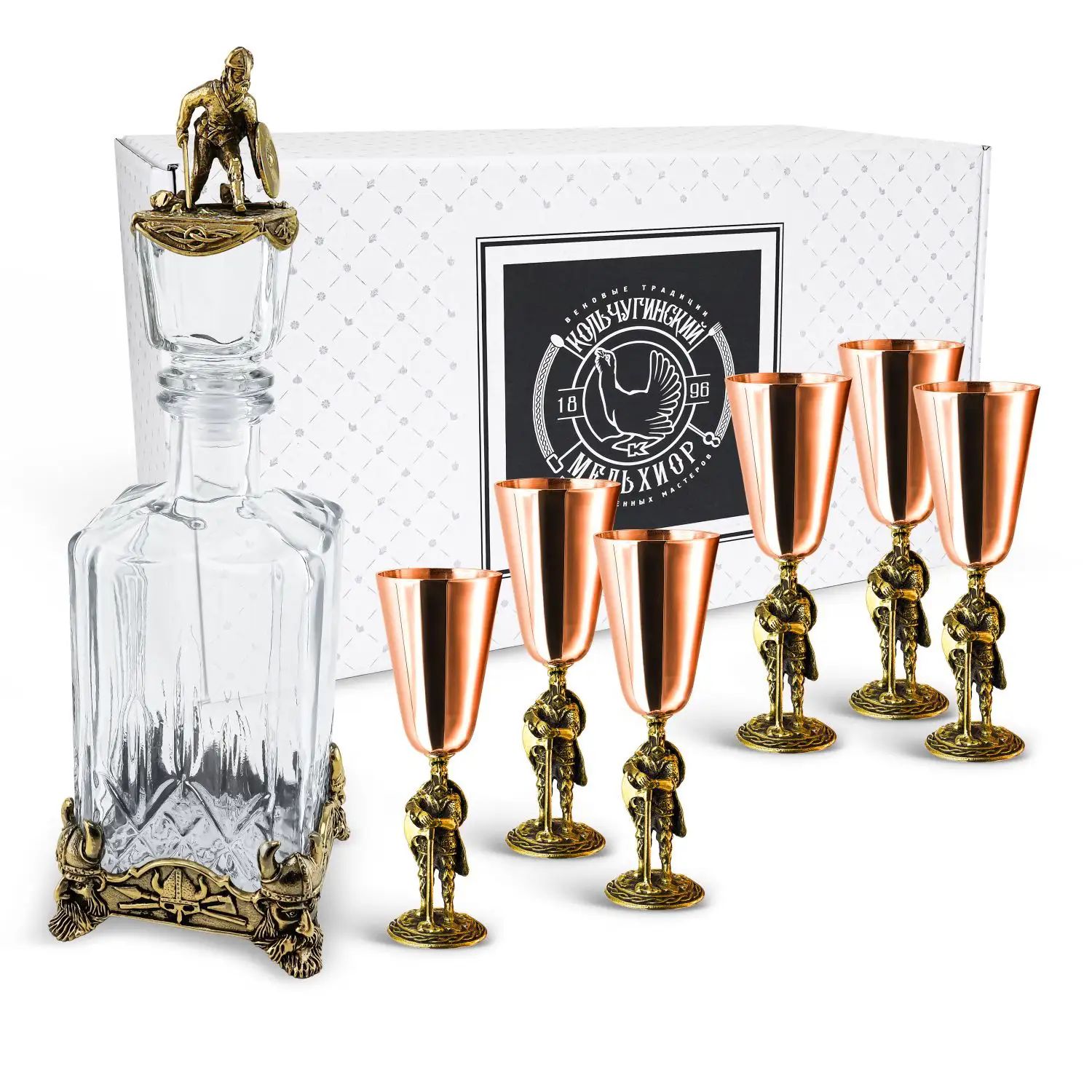 Набор для водки Кольчугинский Мельхиор KM108282