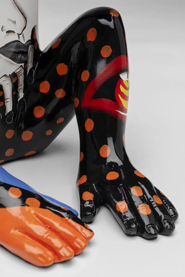 Фигурка KARE Deko Figur Graffiti Monkey Blau 56827