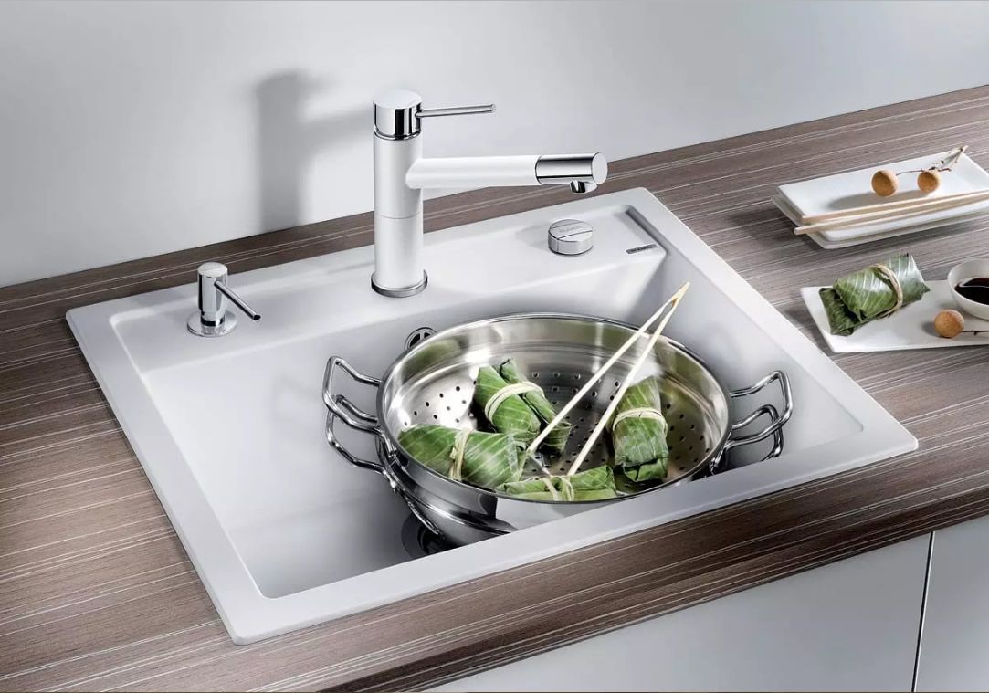 Кухонная мойка Blanco Dalago 6 Silgranit White 514199