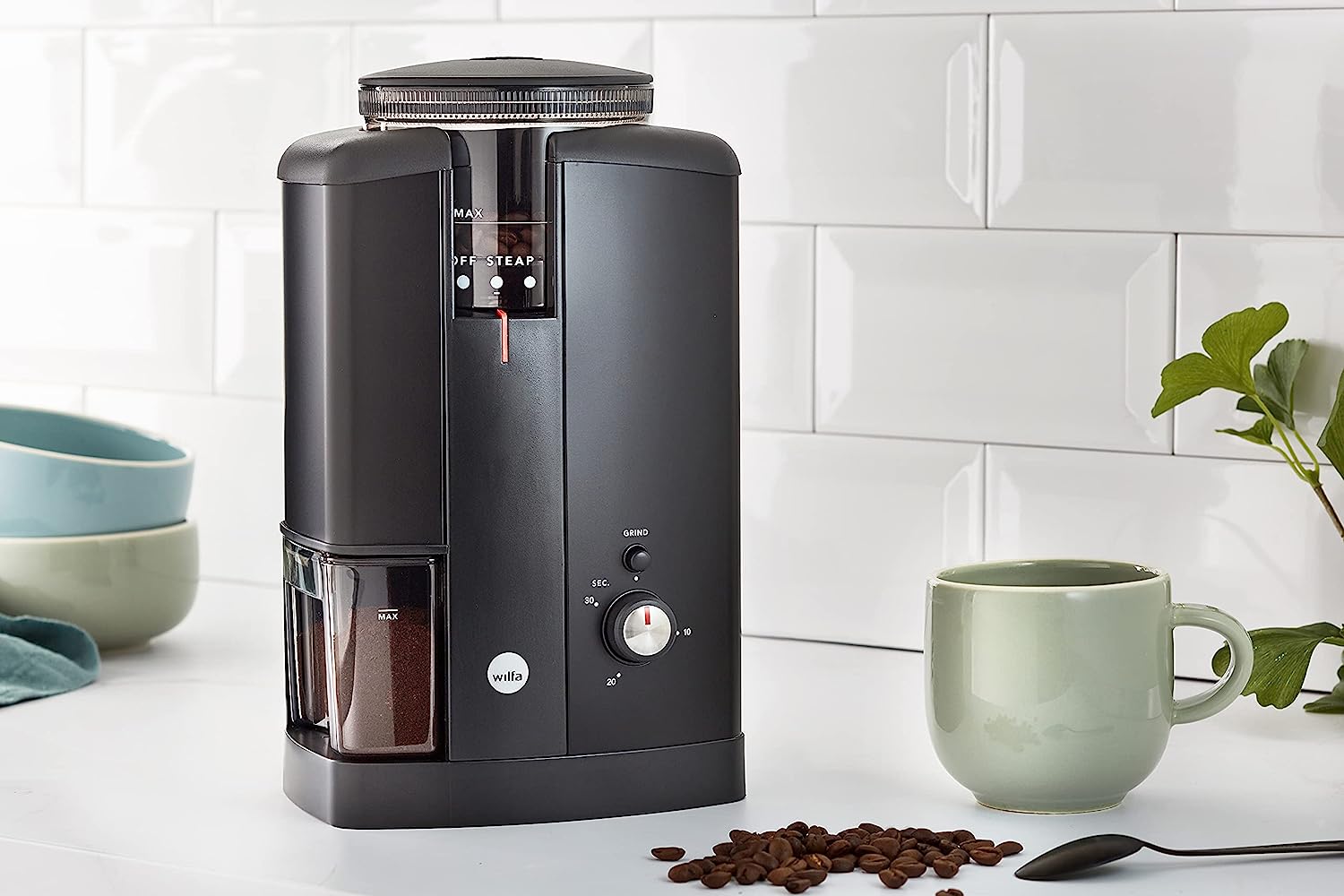 Кофемолка Wilfa CGWS-130B Svart Aroma