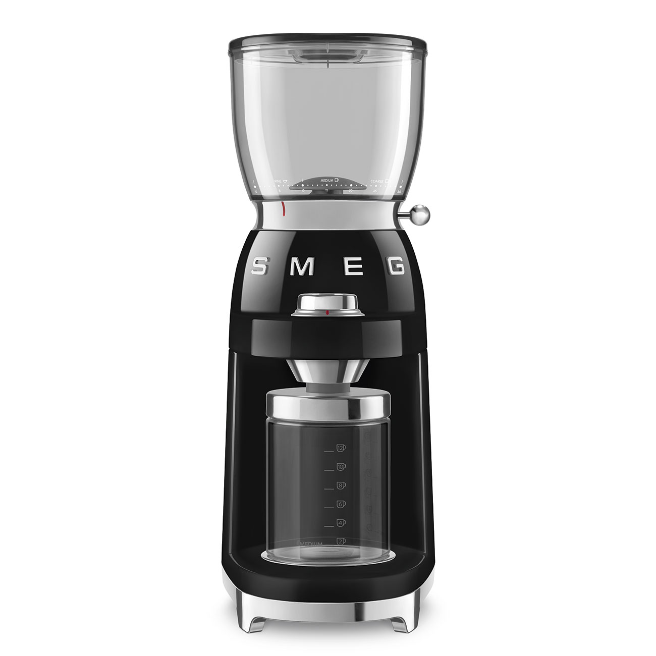Кофемолка Smeg Macinacaffè 50's Style Nero CGF11BLEU