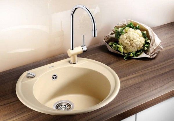 Кухонная мойка Blanco Rondoval 45 Silgranit Coffee 515676