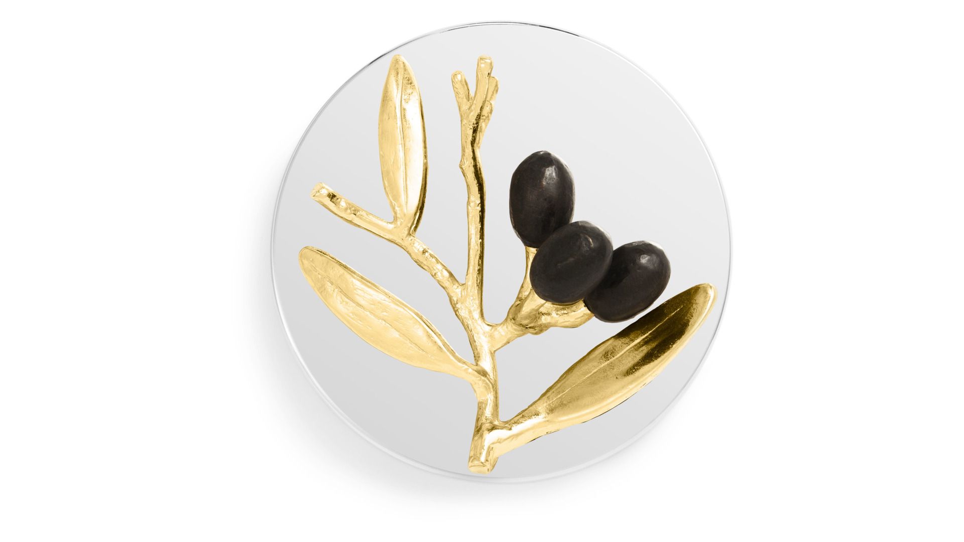 Свеча Michael Aram Golden Olive Branch Candle 160712