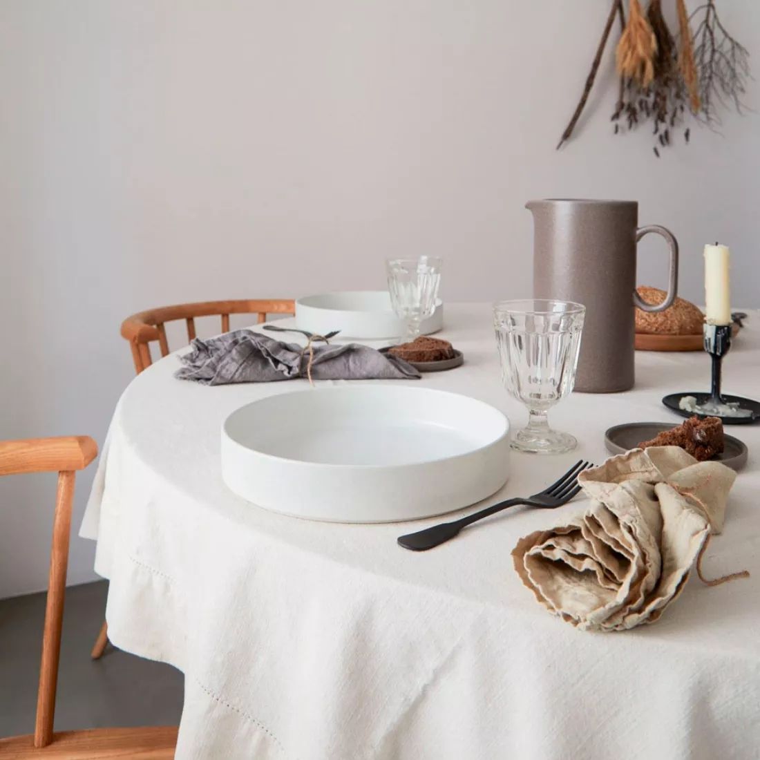 Салатник Costa Nova Redonda Serving Bowl RNS291-WHI