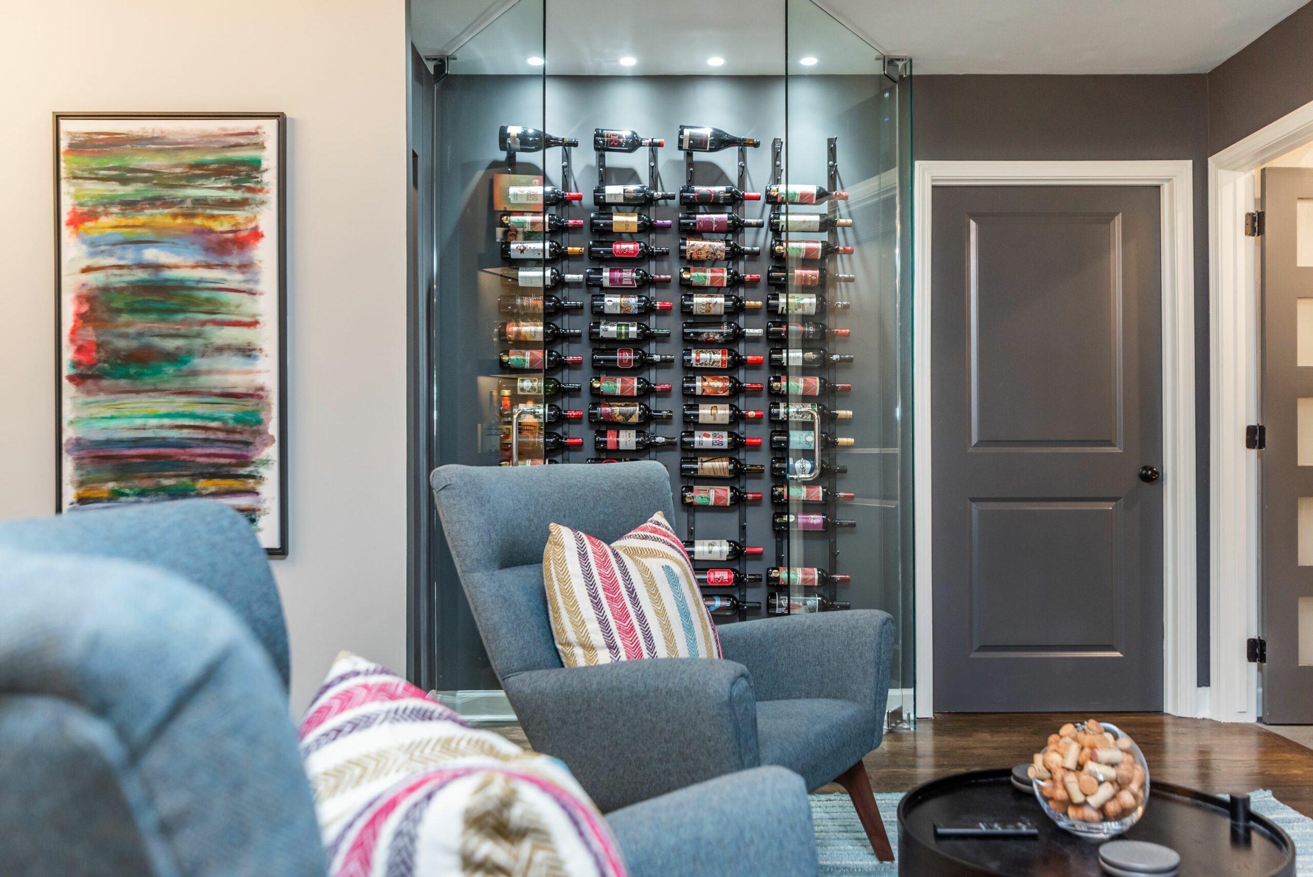 Настенный стеллаж на 12 бутылок DOVINI Double DOV652062