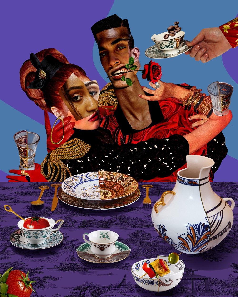 Ваза Seletti Hybrid Vase Nazca 09191