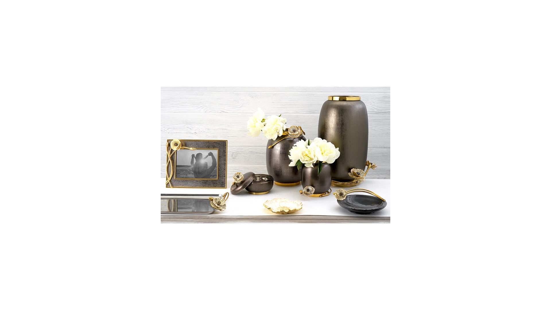 Чаша Michael Aram Anemone Trinket Tray 175031