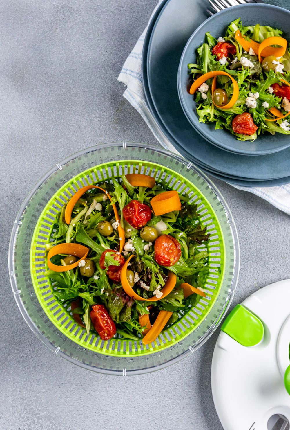 Сушилка для салата KitchenCraft Salad Spinner KCSALSPIN