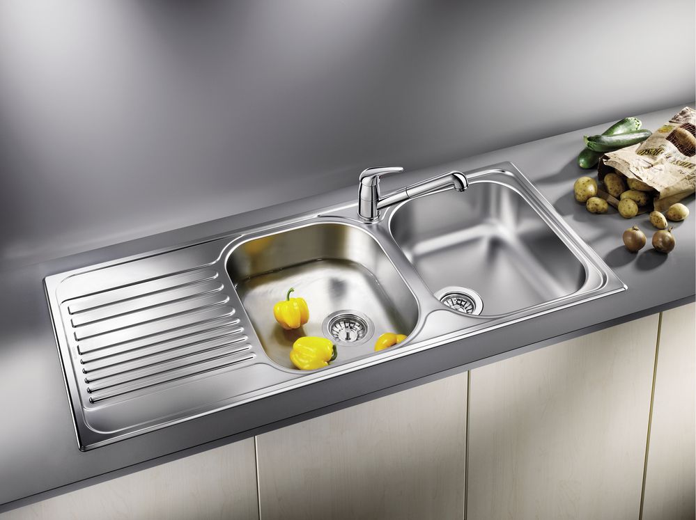 Кухонный смеситель Blanco Daras-S Galvanic Chrome 524190