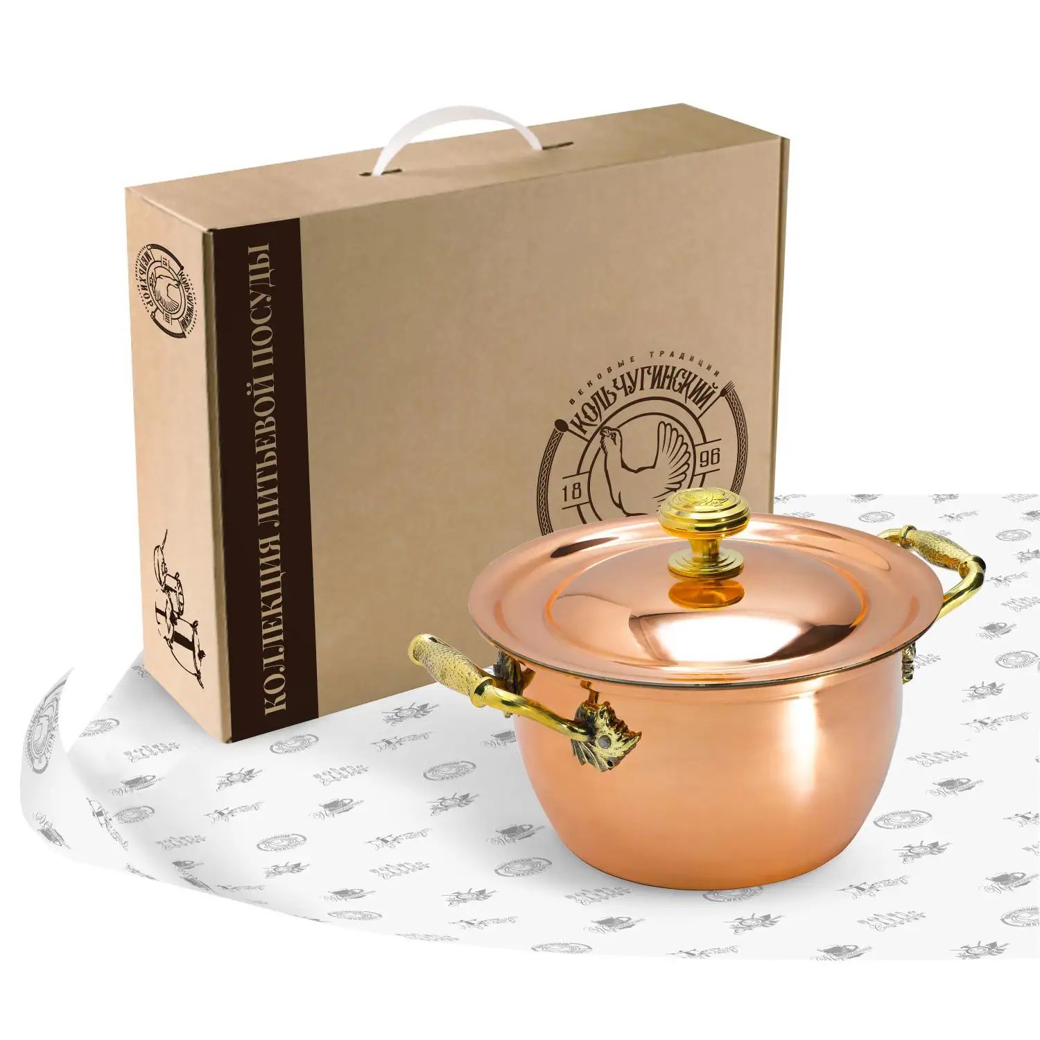 Кастрюля с крышкой Кольчугинский Мельхиор KM111727