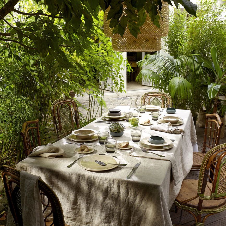 Тарелка для пасты Degrenne Bahia Basalte 230941