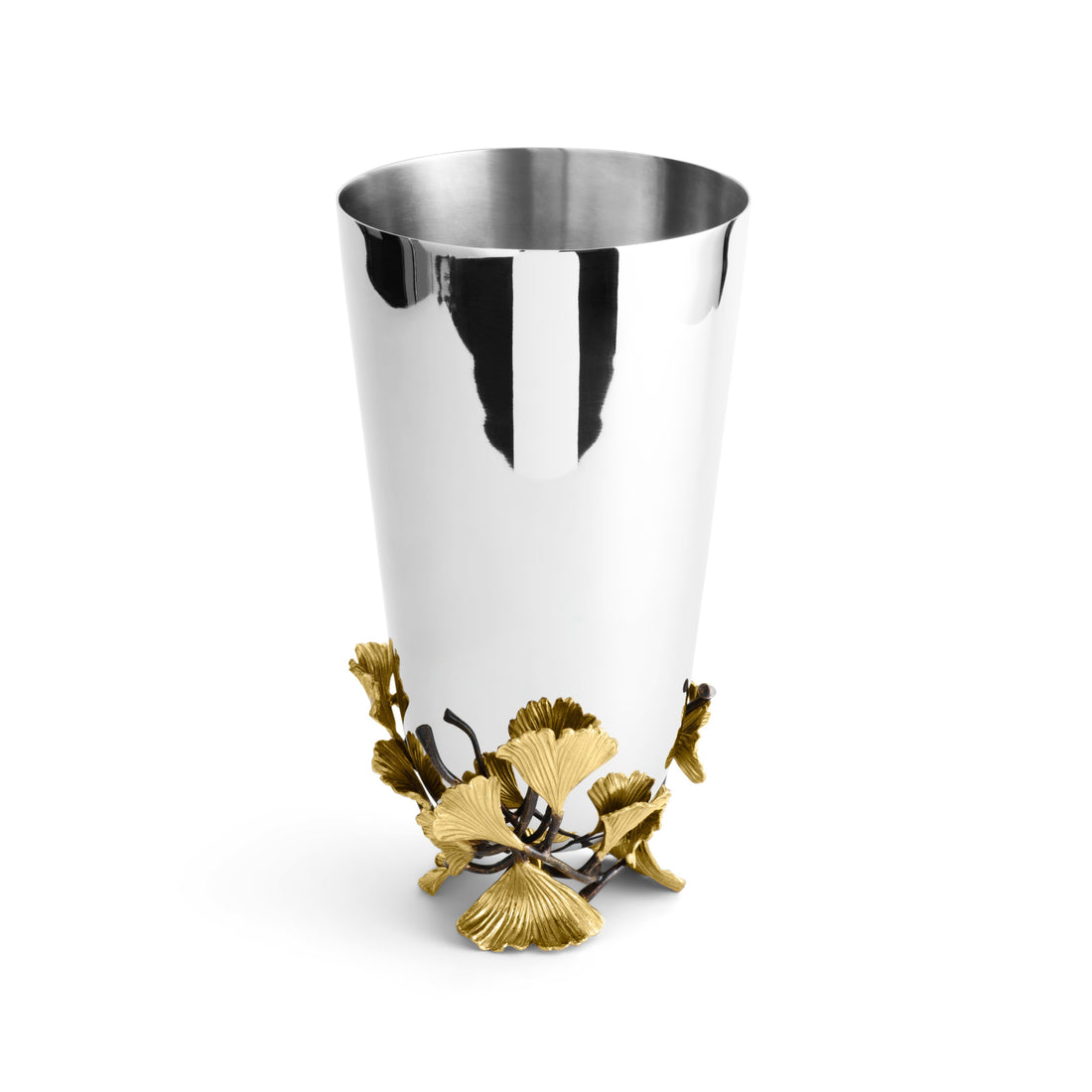 Ваза Michael Aram Golden Ginkgo Vase 132112
