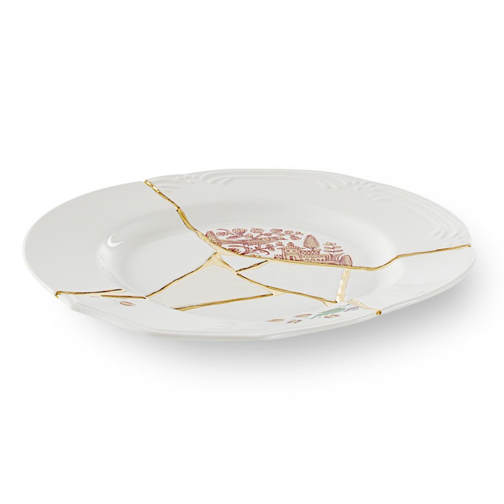 Тарелка обеденная Seletti Kintsugi Dinner Plate 09611